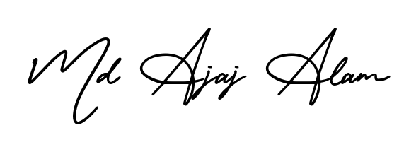 Also You can easily find your signature by using the search form. We will create Md Ajaj Alam name handwritten signature images for you free of cost using AmerikaSignatureDemo-Regular sign style. Md Ajaj Alam signature style 3 images and pictures png