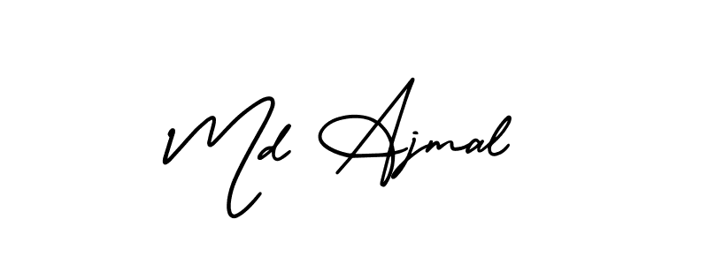 It looks lik you need a new signature style for name Md Ajmal. Design unique handwritten (AmerikaSignatureDemo-Regular) signature with our free signature maker in just a few clicks. Md Ajmal signature style 3 images and pictures png