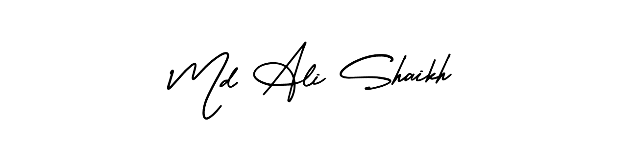 Make a beautiful signature design for name Md Ali Shaikh. Use this online signature maker to create a handwritten signature for free. Md Ali Shaikh signature style 3 images and pictures png