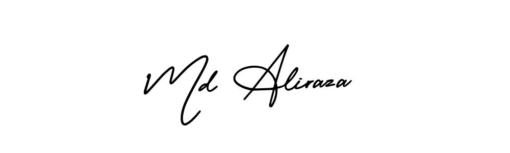 How to Draw Md Aliraza signature style? AmerikaSignatureDemo-Regular is a latest design signature styles for name Md Aliraza. Md Aliraza signature style 3 images and pictures png