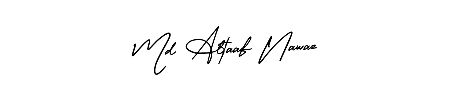 Make a short Md Altaaf Nawaz signature style. Manage your documents anywhere anytime using AmerikaSignatureDemo-Regular. Create and add eSignatures, submit forms, share and send files easily. Md Altaaf Nawaz signature style 3 images and pictures png