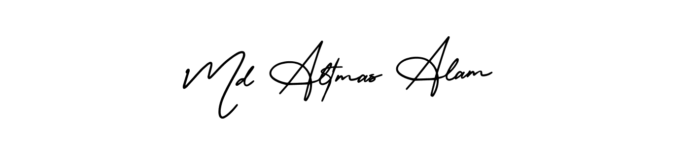 Similarly AmerikaSignatureDemo-Regular is the best handwritten signature design. Signature creator online .You can use it as an online autograph creator for name Md Altmas Alam. Md Altmas Alam signature style 3 images and pictures png