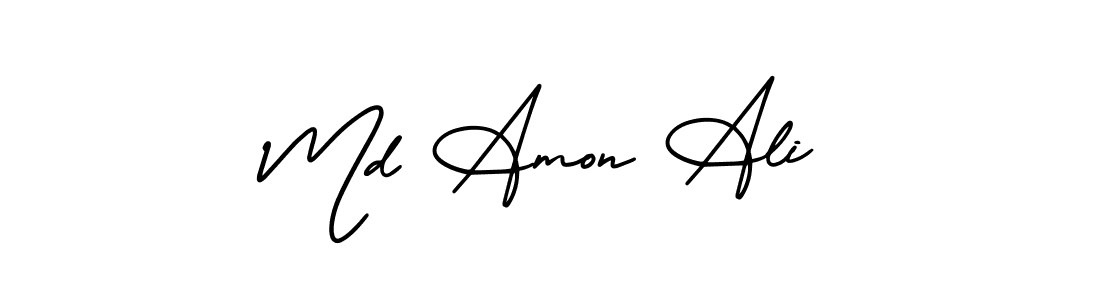 You can use this online signature creator to create a handwritten signature for the name Md Amon Ali. This is the best online autograph maker. Md Amon Ali signature style 3 images and pictures png