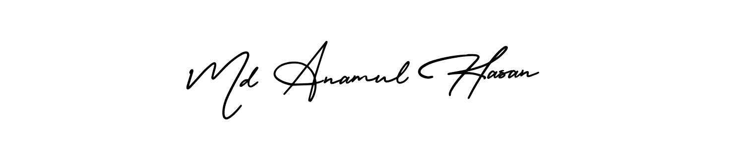 Similarly AmerikaSignatureDemo-Regular is the best handwritten signature design. Signature creator online .You can use it as an online autograph creator for name Md Anamul Hasan. Md Anamul Hasan signature style 3 images and pictures png