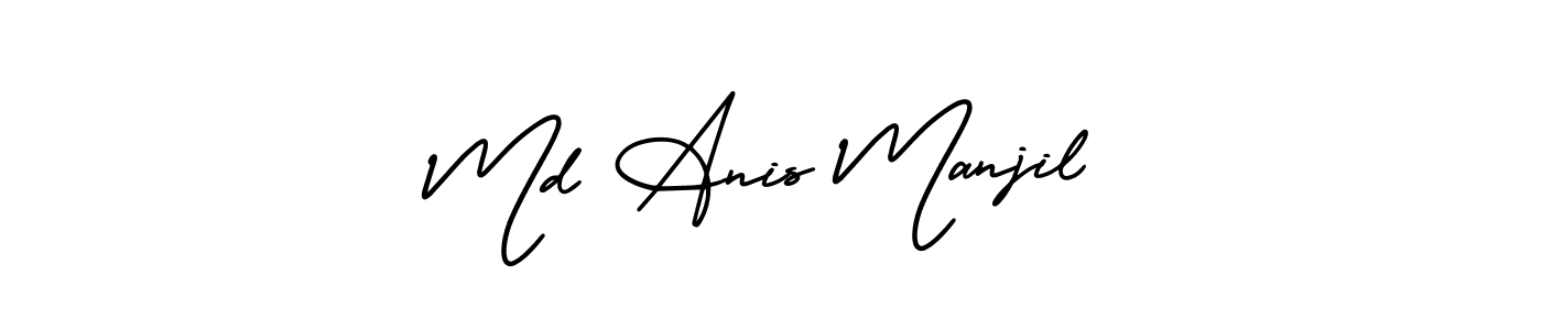 Make a beautiful signature design for name Md Anis Manjil. Use this online signature maker to create a handwritten signature for free. Md Anis Manjil signature style 3 images and pictures png