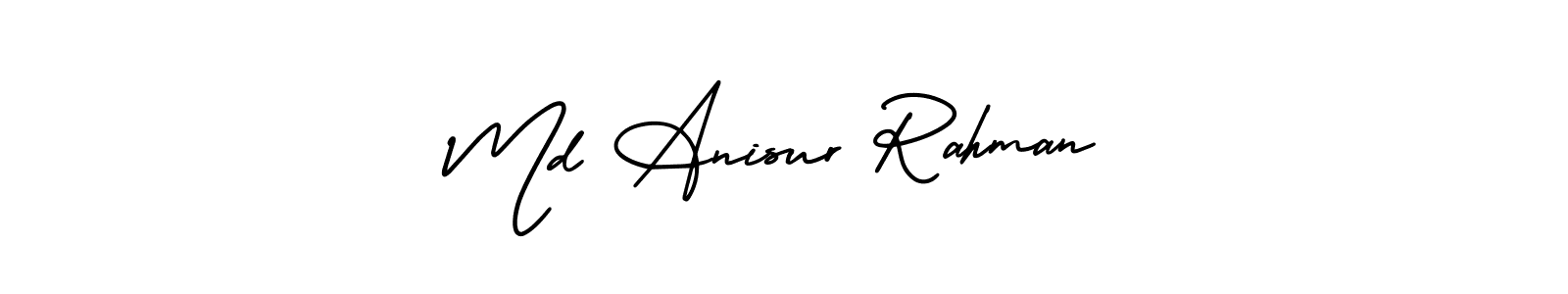 It looks lik you need a new signature style for name Md Anisur Rahman. Design unique handwritten (AmerikaSignatureDemo-Regular) signature with our free signature maker in just a few clicks. Md Anisur Rahman signature style 3 images and pictures png