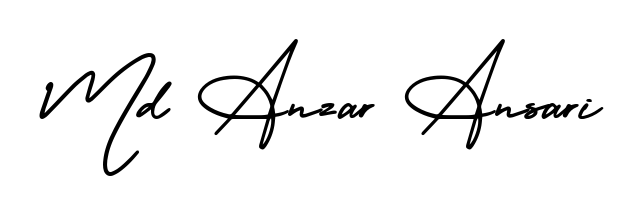 Style your name Md Anzar Ansari with confidence using AmerikaSignatureDemo-Regular signature design. Simple, elegant, and ready for immediate document use. Md Anzar Ansari signature style 3 images and pictures png