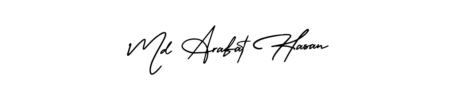 It looks lik you need a new signature style for name Md Arafat Hasan. Design unique handwritten (AmerikaSignatureDemo-Regular) signature with our free signature maker in just a few clicks. Md Arafat Hasan signature style 3 images and pictures png