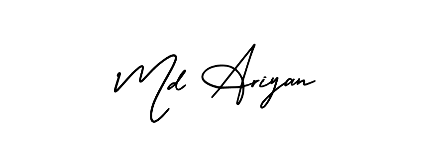 84+ Md Ariyan Name Signature Style Ideas | Great Name Signature