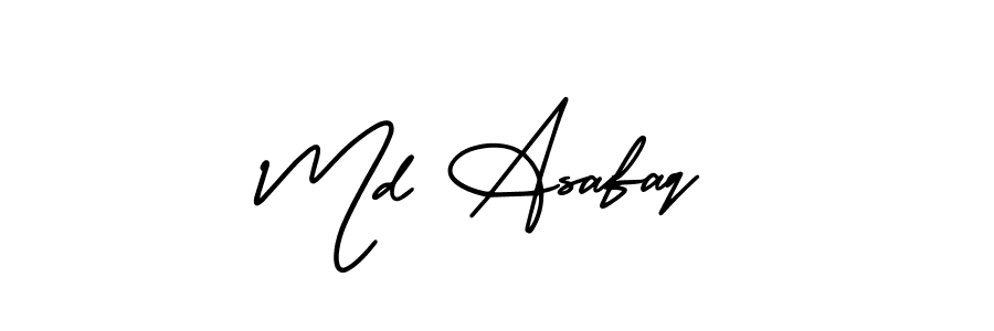 Best and Professional Signature Style for Md Asafaq. AmerikaSignatureDemo-Regular Best Signature Style Collection. Md Asafaq signature style 3 images and pictures png