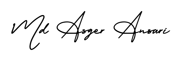 Design your own signature with our free online signature maker. With this signature software, you can create a handwritten (AmerikaSignatureDemo-Regular) signature for name Md Asger Ansari. Md Asger Ansari signature style 3 images and pictures png