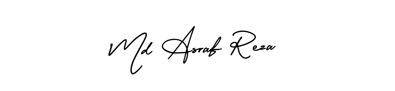 Also You can easily find your signature by using the search form. We will create Md Asraf Reza name handwritten signature images for you free of cost using AmerikaSignatureDemo-Regular sign style. Md Asraf Reza signature style 3 images and pictures png