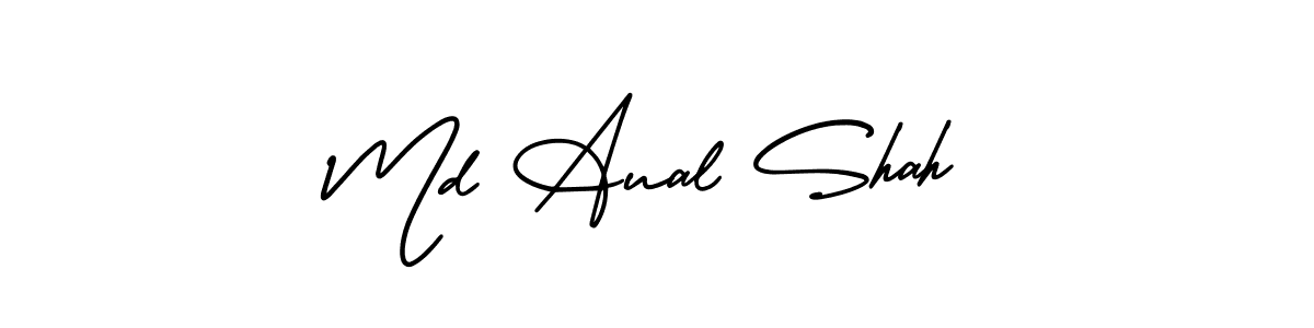 Check out images of Autograph of Md Aual Shah name. Actor Md Aual Shah Signature Style. AmerikaSignatureDemo-Regular is a professional sign style online. Md Aual Shah signature style 3 images and pictures png