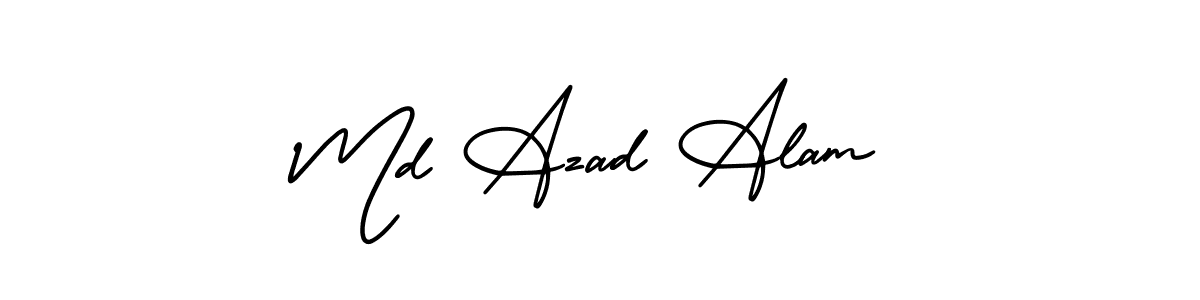 See photos of Md Azad Alam official signature by Spectra . Check more albums & portfolios. Read reviews & check more about AmerikaSignatureDemo-Regular font. Md Azad Alam signature style 3 images and pictures png