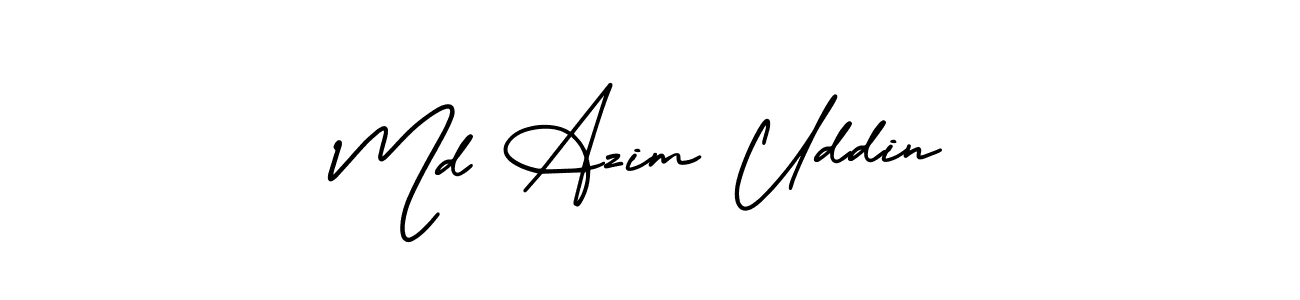 Also we have Md Azim Uddin name is the best signature style. Create professional handwritten signature collection using AmerikaSignatureDemo-Regular autograph style. Md Azim Uddin signature style 3 images and pictures png