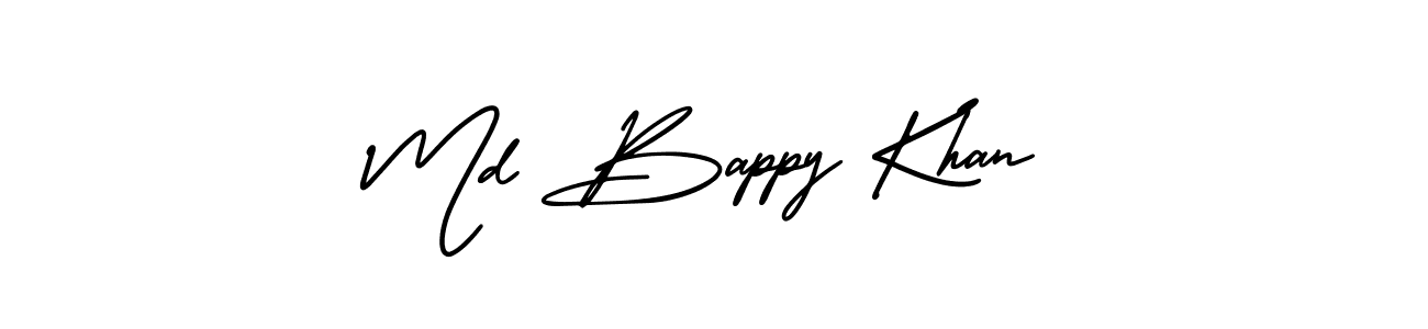 Also we have Md Bappy Khan name is the best signature style. Create professional handwritten signature collection using AmerikaSignatureDemo-Regular autograph style. Md Bappy Khan signature style 3 images and pictures png