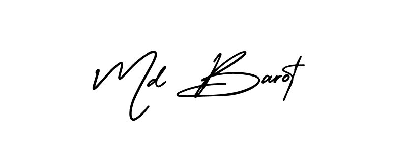 Make a beautiful signature design for name Md Barot. Use this online signature maker to create a handwritten signature for free. Md Barot signature style 3 images and pictures png
