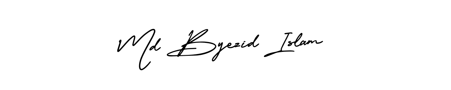 Make a beautiful signature design for name Md Byezid Islam. Use this online signature maker to create a handwritten signature for free. Md Byezid Islam signature style 3 images and pictures png