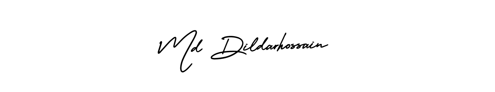 Also You can easily find your signature by using the search form. We will create Md Dildarhossain name handwritten signature images for you free of cost using AmerikaSignatureDemo-Regular sign style. Md Dildarhossain signature style 3 images and pictures png