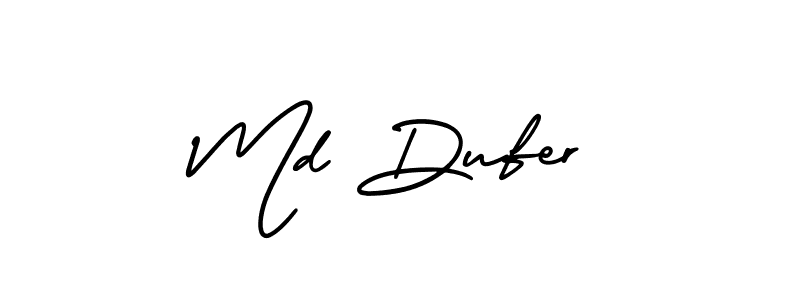 Make a beautiful signature design for name Md Dufer. Use this online signature maker to create a handwritten signature for free. Md Dufer signature style 3 images and pictures png