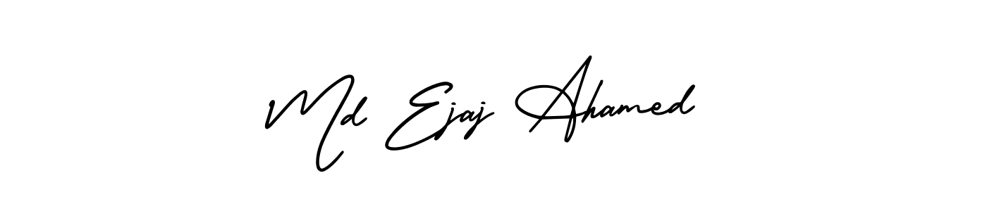 Make a beautiful signature design for name Md Ejaj Ahamed. With this signature (AmerikaSignatureDemo-Regular) style, you can create a handwritten signature for free. Md Ejaj Ahamed signature style 3 images and pictures png