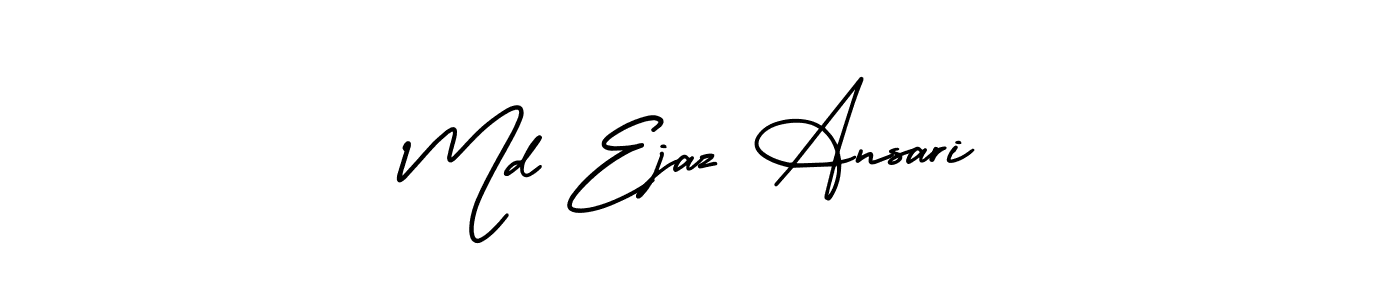 Also we have Md Ejaz Ansari name is the best signature style. Create professional handwritten signature collection using AmerikaSignatureDemo-Regular autograph style. Md Ejaz Ansari signature style 3 images and pictures png