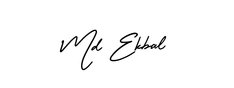 Make a beautiful signature design for name Md Ekbal. Use this online signature maker to create a handwritten signature for free. Md Ekbal signature style 3 images and pictures png