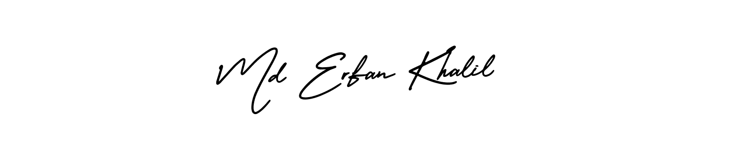 Also we have Md Erfan Khalil name is the best signature style. Create professional handwritten signature collection using AmerikaSignatureDemo-Regular autograph style. Md Erfan Khalil signature style 3 images and pictures png