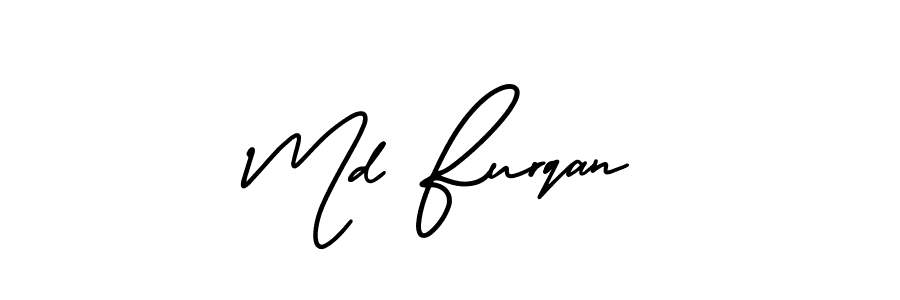 if you are searching for the best signature style for your name Md Furqan. so please give up your signature search. here we have designed multiple signature styles  using AmerikaSignatureDemo-Regular. Md Furqan signature style 3 images and pictures png