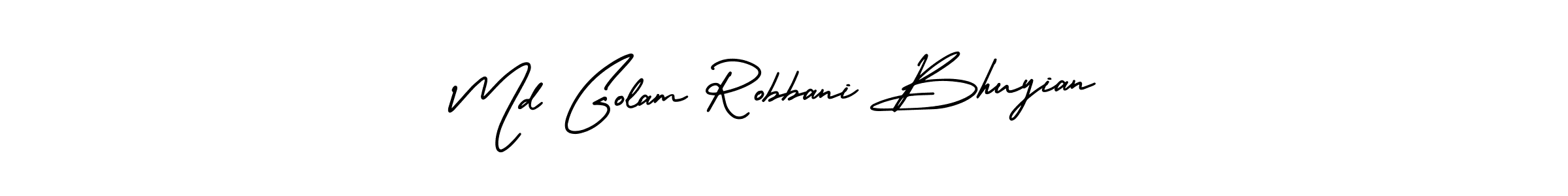 Make a beautiful signature design for name Md Golam Robbani Bhuyian. Use this online signature maker to create a handwritten signature for free. Md Golam Robbani Bhuyian signature style 3 images and pictures png