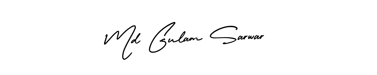 AmerikaSignatureDemo-Regular is a professional signature style that is perfect for those who want to add a touch of class to their signature. It is also a great choice for those who want to make their signature more unique. Get Md Gulam Sarwar name to fancy signature for free. Md Gulam Sarwar signature style 3 images and pictures png