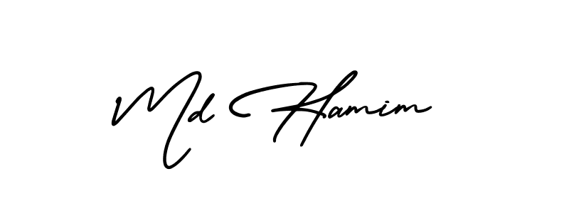 Also we have Md Hamim name is the best signature style. Create professional handwritten signature collection using AmerikaSignatureDemo-Regular autograph style. Md Hamim signature style 3 images and pictures png