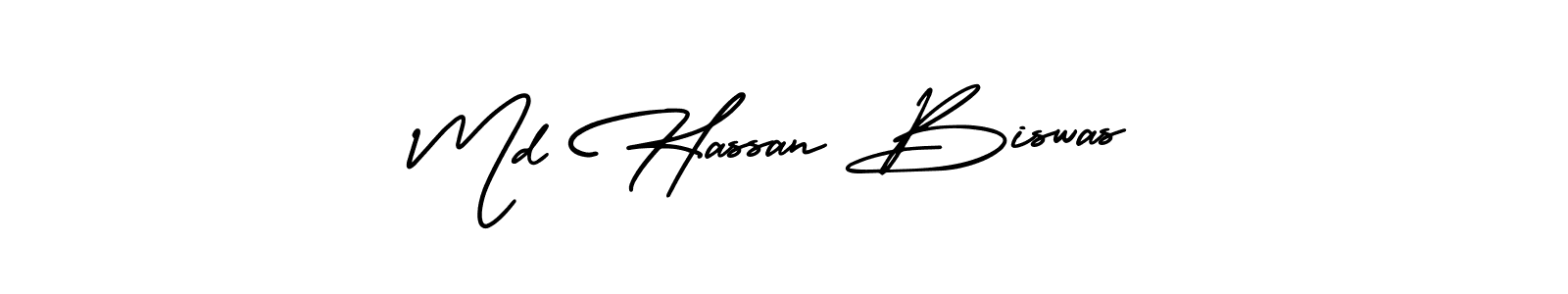 if you are searching for the best signature style for your name Md Hassan Biswas. so please give up your signature search. here we have designed multiple signature styles  using AmerikaSignatureDemo-Regular. Md Hassan Biswas signature style 3 images and pictures png