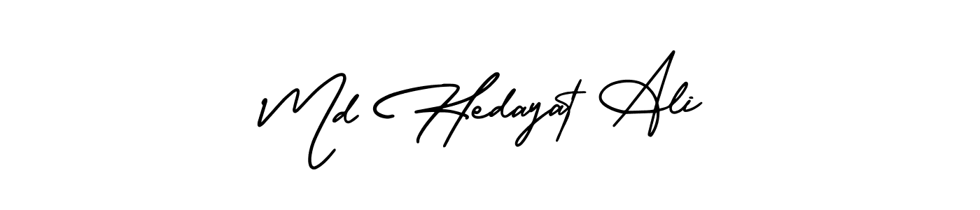 It looks lik you need a new signature style for name Md Hedayat Ali. Design unique handwritten (AmerikaSignatureDemo-Regular) signature with our free signature maker in just a few clicks. Md Hedayat Ali signature style 3 images and pictures png
