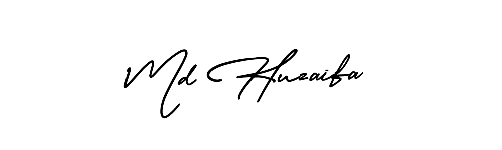 It looks lik you need a new signature style for name Md Huzaifa. Design unique handwritten (AmerikaSignatureDemo-Regular) signature with our free signature maker in just a few clicks. Md Huzaifa signature style 3 images and pictures png