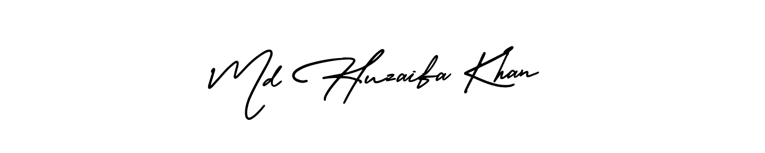 How to Draw Md Huzaifa Khan signature style? AmerikaSignatureDemo-Regular is a latest design signature styles for name Md Huzaifa Khan. Md Huzaifa Khan signature style 3 images and pictures png