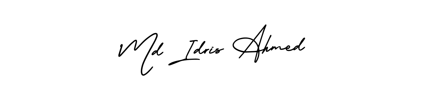 You can use this online signature creator to create a handwritten signature for the name Md Idris Ahmed. This is the best online autograph maker. Md Idris Ahmed signature style 3 images and pictures png