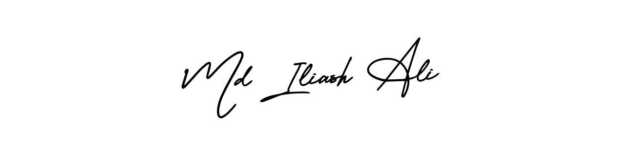 Best and Professional Signature Style for Md Iliash Ali. AmerikaSignatureDemo-Regular Best Signature Style Collection. Md Iliash Ali signature style 3 images and pictures png