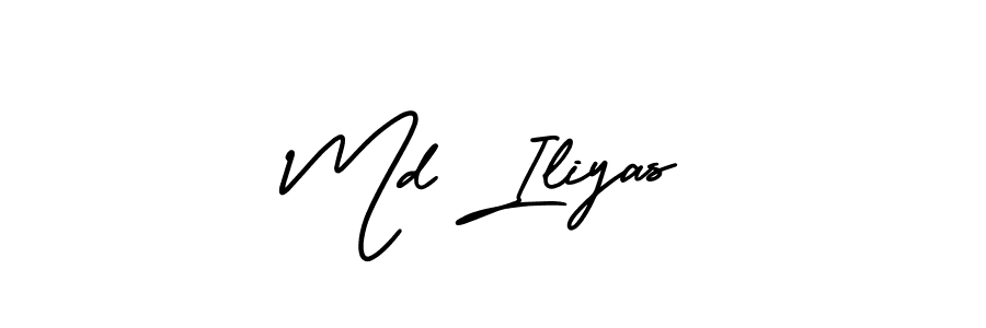 Make a beautiful signature design for name Md Iliyas. Use this online signature maker to create a handwritten signature for free. Md Iliyas signature style 3 images and pictures png