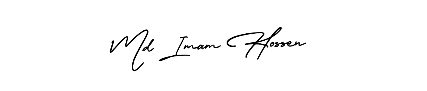 Also You can easily find your signature by using the search form. We will create Md Imam Hossen name handwritten signature images for you free of cost using AmerikaSignatureDemo-Regular sign style. Md Imam Hossen signature style 3 images and pictures png