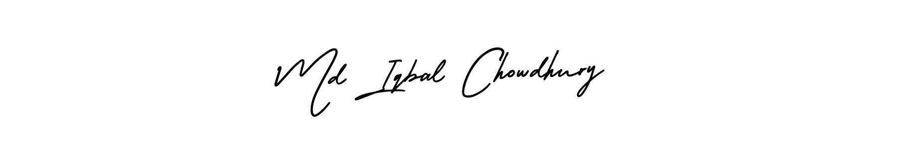 AmerikaSignatureDemo-Regular is a professional signature style that is perfect for those who want to add a touch of class to their signature. It is also a great choice for those who want to make their signature more unique. Get Md Iqbal Chowdhury name to fancy signature for free. Md Iqbal Chowdhury signature style 3 images and pictures png