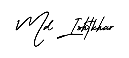 If you are searching for the best signature style for your name Md Ishtkhar, here we have designed multiple signature styles using AmerikaSignatureDemo-Regular. Md Ishtkhar signature style 3 images and pictures png