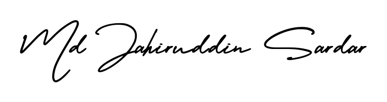 Stand out with a creative autograph for Md Jahiruddin Sardar. The AmerikaSignatureDemo-Regular styling blends modern aesthetics with classic signature flourishes. Md Jahiruddin Sardar signature style 3 images and pictures png