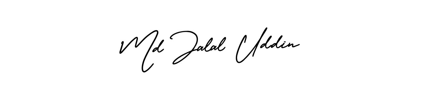 It looks lik you need a new signature style for name Md Jalal Uddin. Design unique handwritten (AmerikaSignatureDemo-Regular) signature with our free signature maker in just a few clicks. Md Jalal Uddin signature style 3 images and pictures png