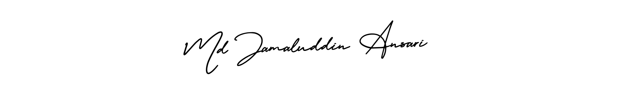See photos of Md Jamaluddin Ansari official signature by Spectra . Check more albums & portfolios. Read reviews & check more about AmerikaSignatureDemo-Regular font. Md Jamaluddin Ansari signature style 3 images and pictures png