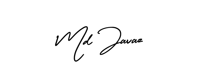 How to make Md Javaz signature? AmerikaSignatureDemo-Regular is a professional autograph style. Create handwritten signature for Md Javaz name. Md Javaz signature style 3 images and pictures png