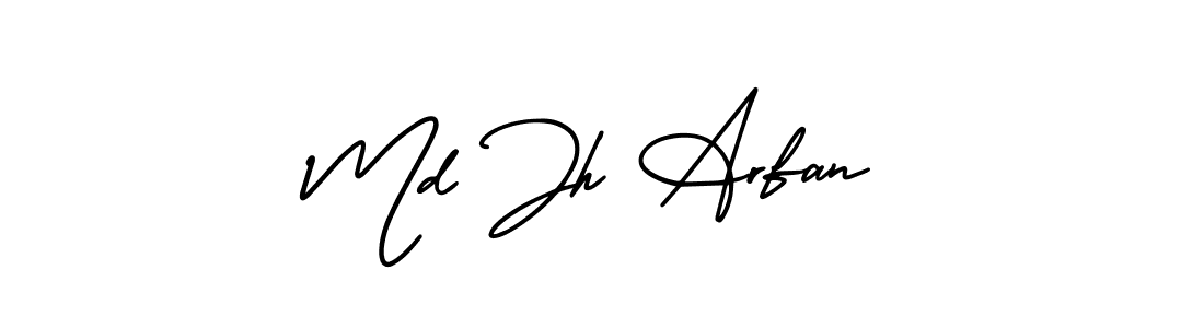 Best and Professional Signature Style for Md Jh Arfan. AmerikaSignatureDemo-Regular Best Signature Style Collection. Md Jh Arfan signature style 3 images and pictures png