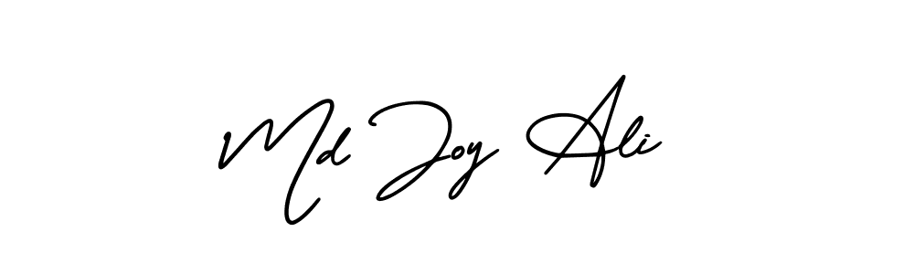 This is the best signature style for the Md Joy Ali name. Also you like these signature font (AmerikaSignatureDemo-Regular). Mix name signature. Md Joy Ali signature style 3 images and pictures png