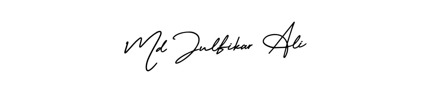 Make a beautiful signature design for name Md Julfikar Ali. Use this online signature maker to create a handwritten signature for free. Md Julfikar Ali signature style 3 images and pictures png