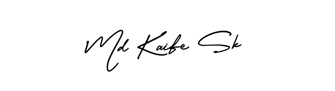 Make a short Md Kaife Sk signature style. Manage your documents anywhere anytime using AmerikaSignatureDemo-Regular. Create and add eSignatures, submit forms, share and send files easily. Md Kaife Sk signature style 3 images and pictures png
